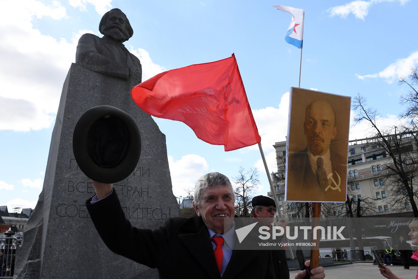 Russia May Day Communists Rallies