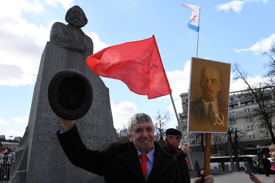 Russia May Day Communists Rallies