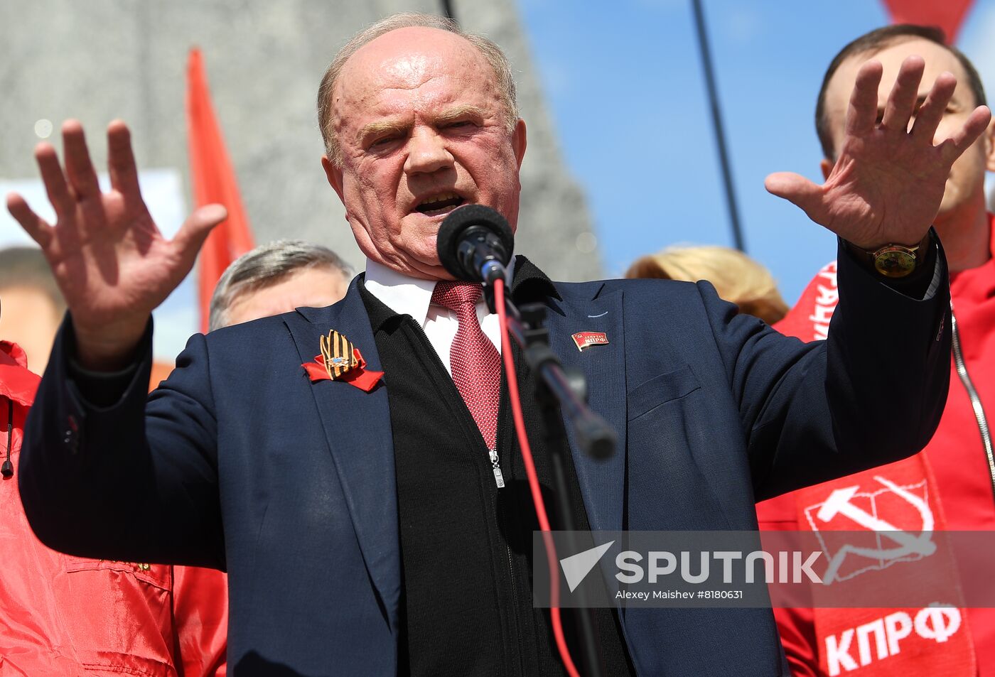 Russia May Day Communists Rallies