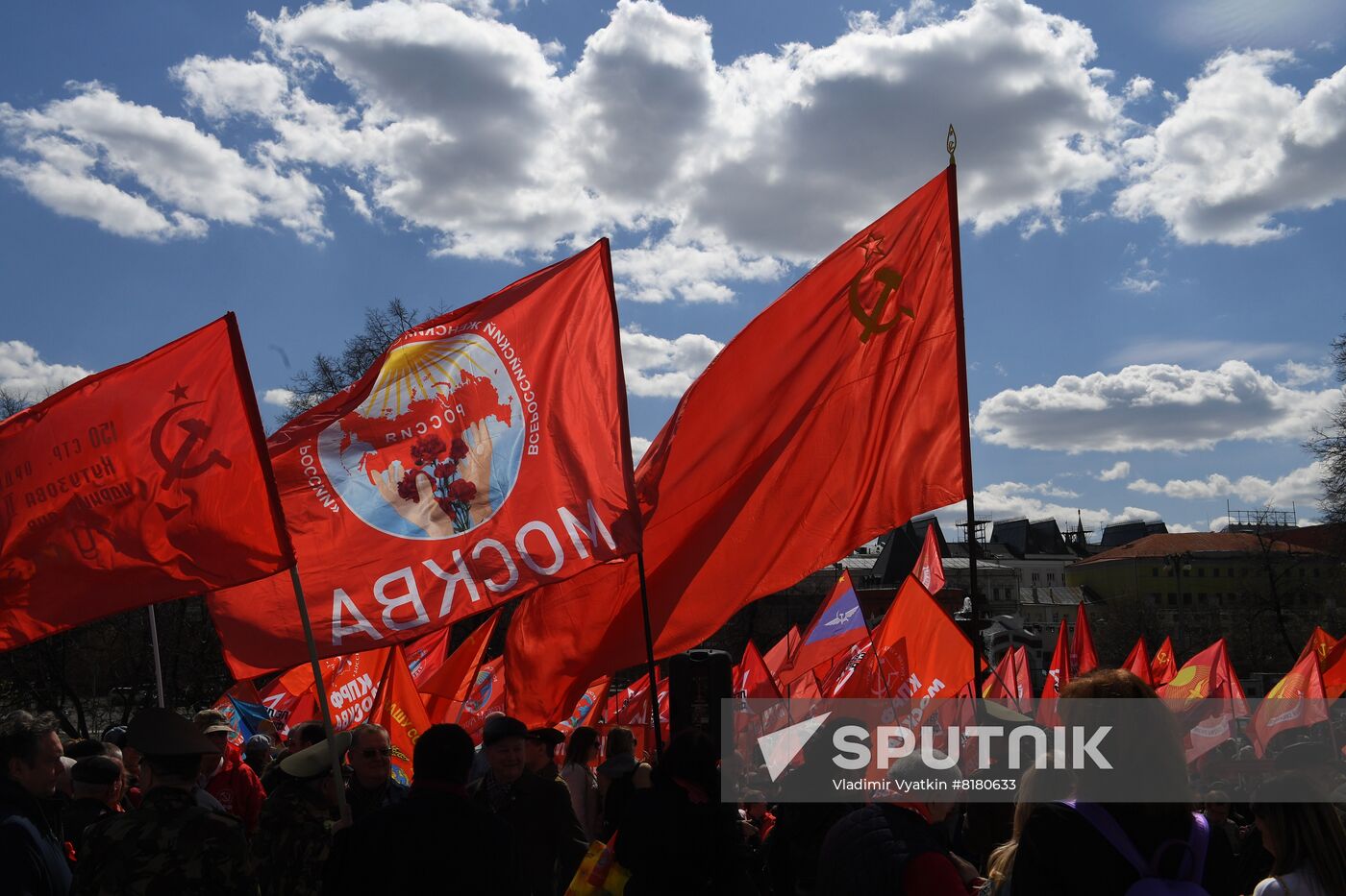 Russia May Day Communists Rallies