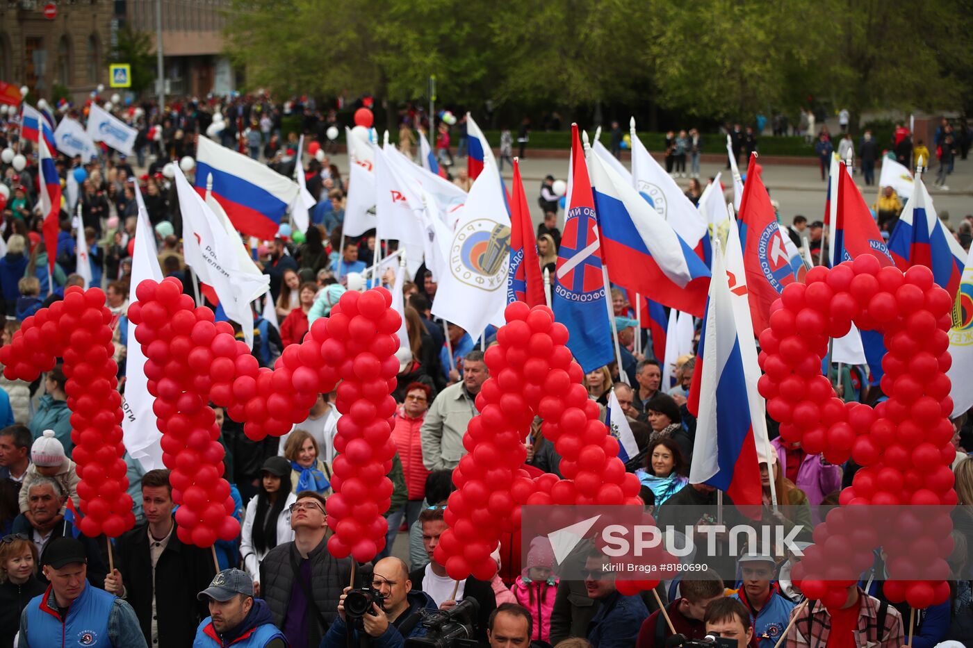 Russia May Day