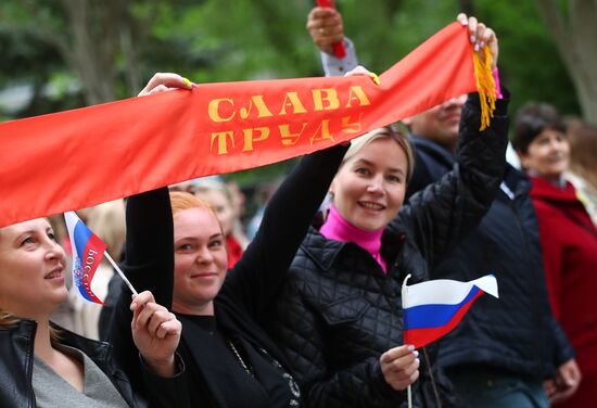 Russia May Day