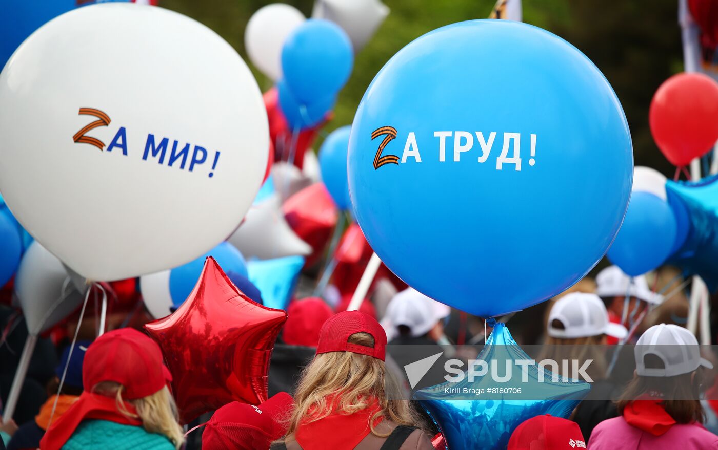 Russia May Day