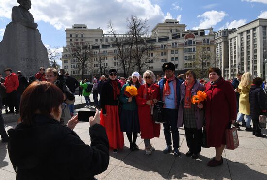 Russia May Day Communists Rallies
