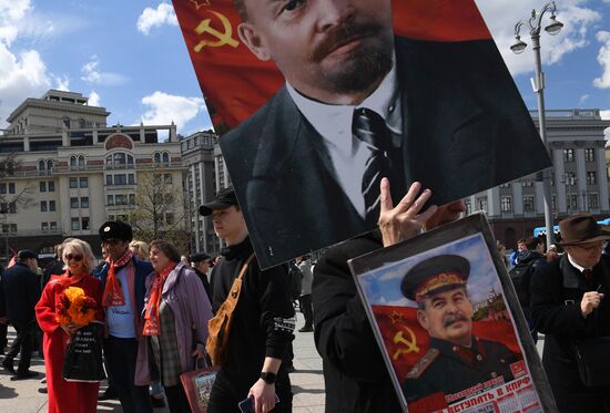 Russia May Day Communists Rallies
