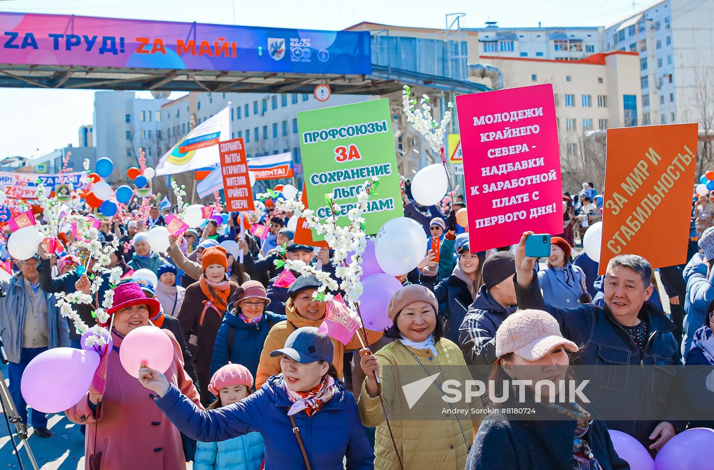 Russia May Day