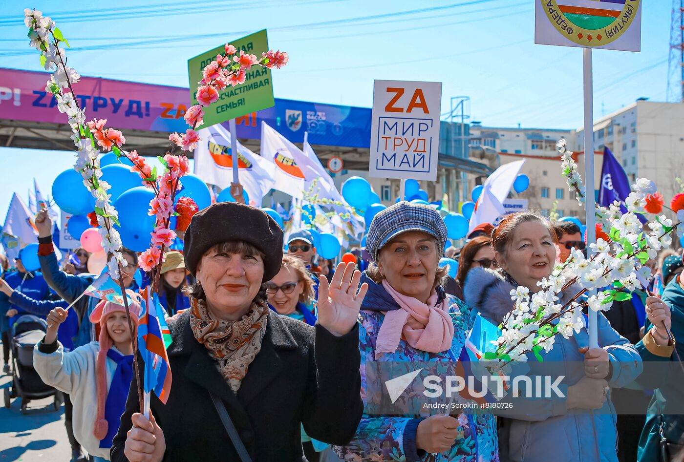 Russia May Day