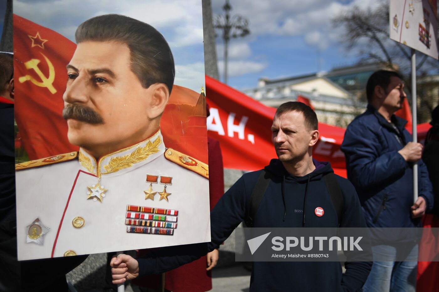 Russia May Day Communists Rallies