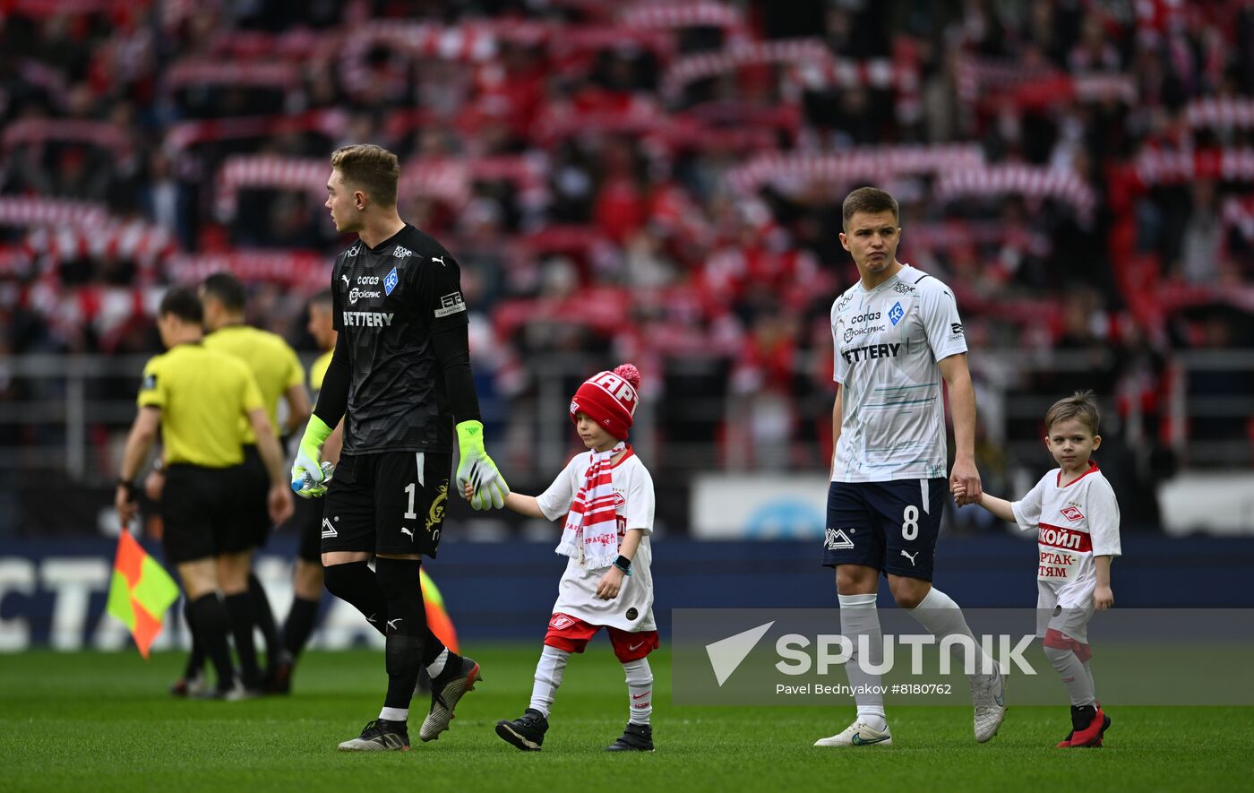 Russia Soccer Premier-League Spartak - Krylya Sovetov