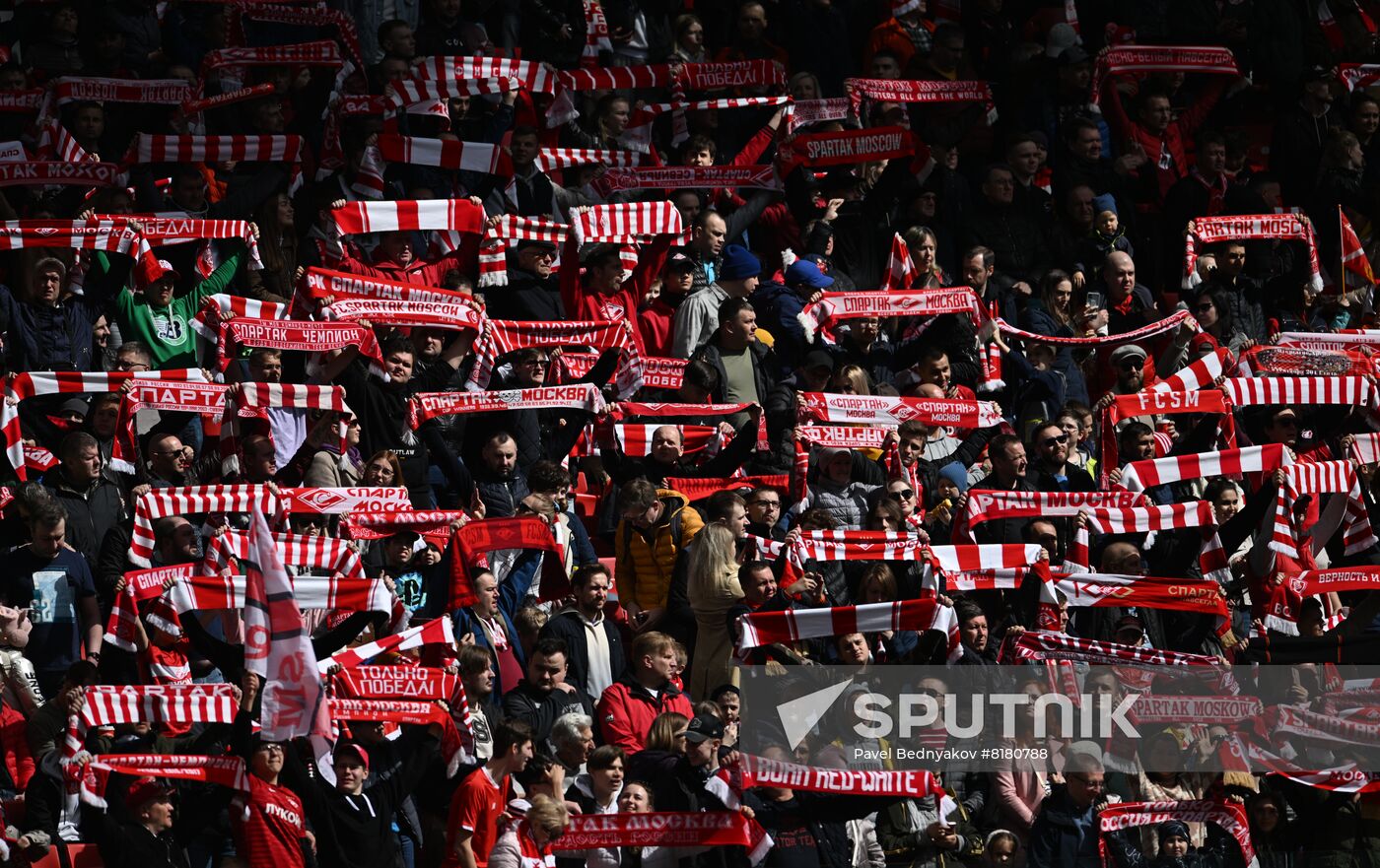 Russia Soccer Premier-League Spartak - Krylya Sovetov