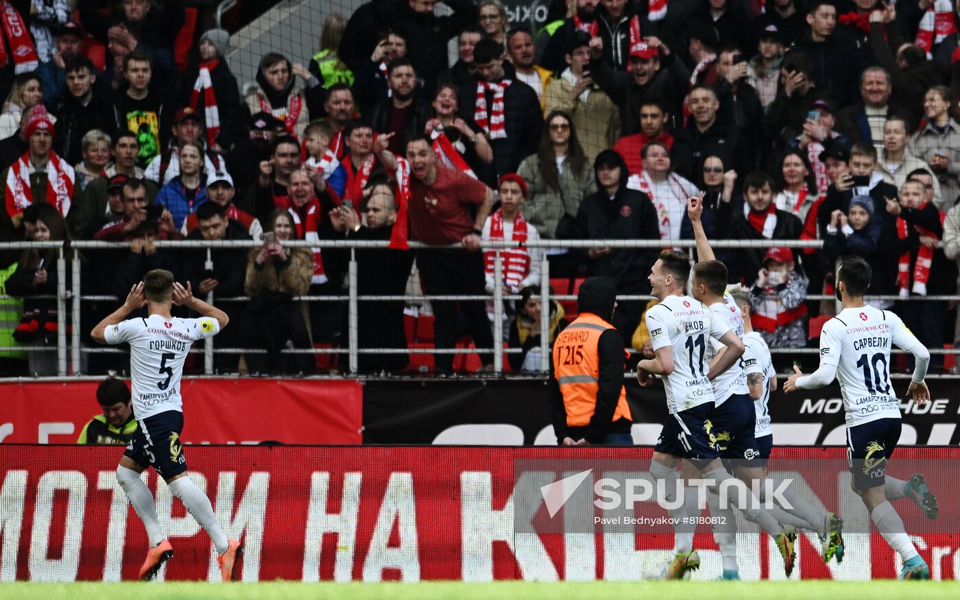 Russia Soccer Premier-League Spartak - Krylya Sovetov
