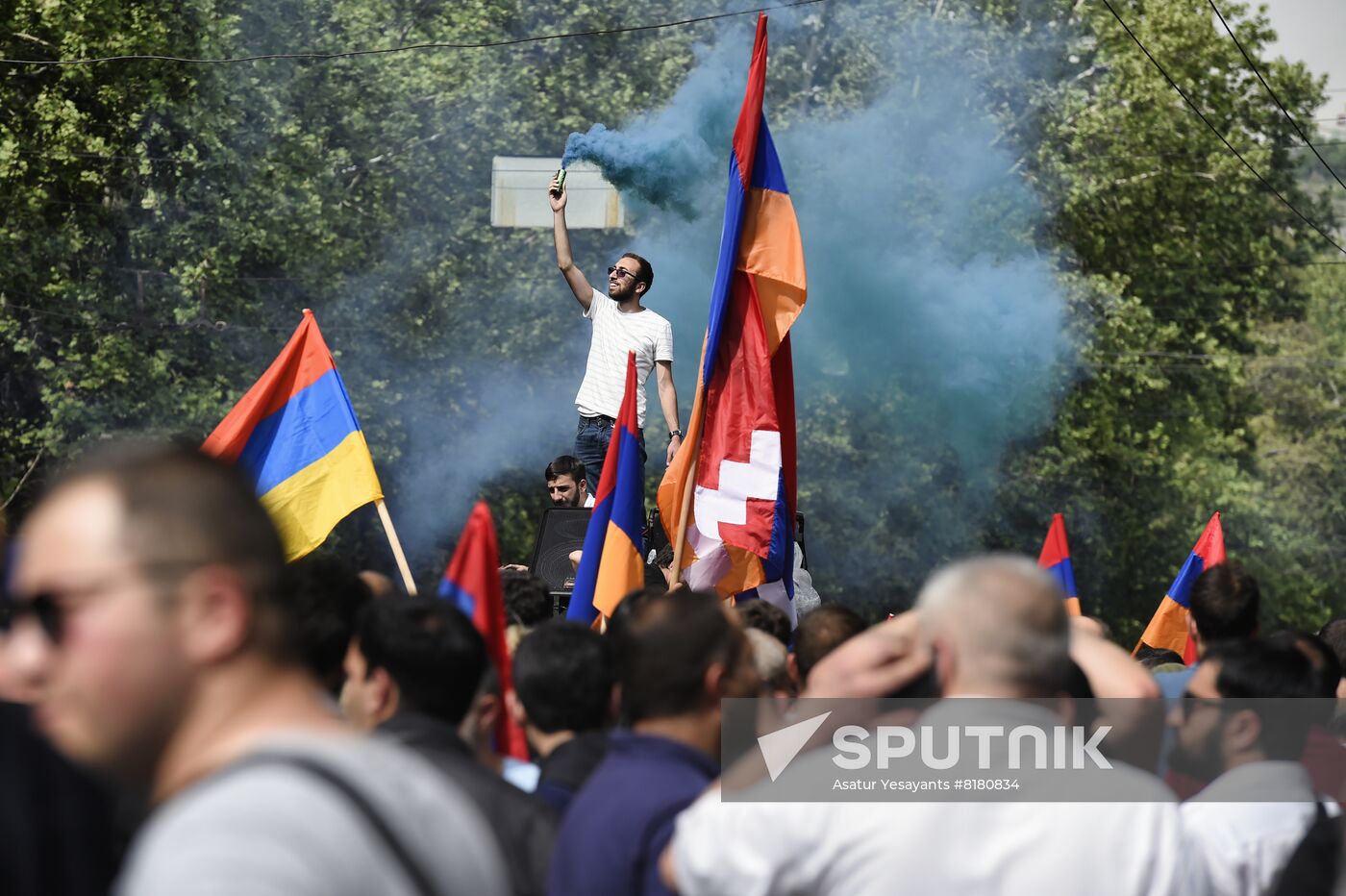 Armenia Opposition Rally