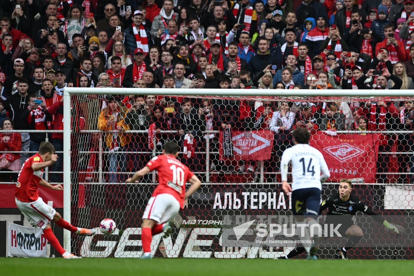 Russia Soccer Premier-League Spartak - Krylya Sovetov