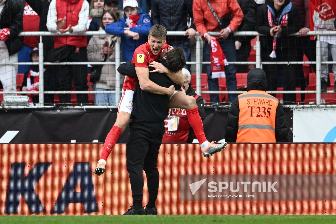 Russia Soccer Premier-League Spartak - Krylya Sovetov