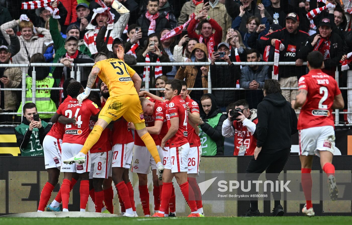 Russia Soccer Premier-League Spartak - Krylya Sovetov