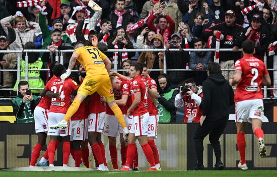 Russia Soccer Premier-League Spartak - Krylya Sovetov