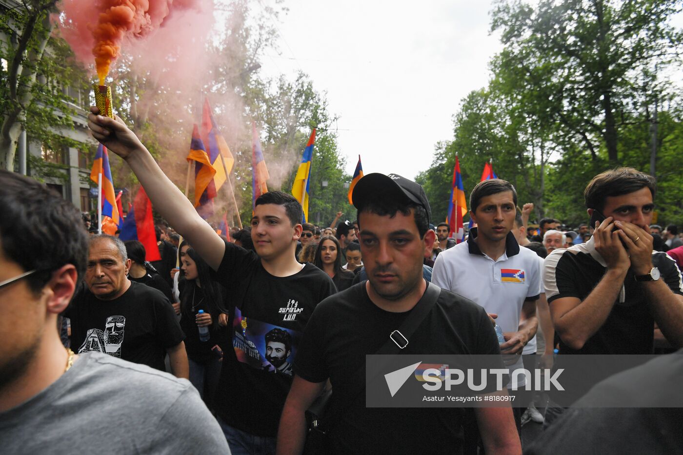 Armenia Opposition Rally