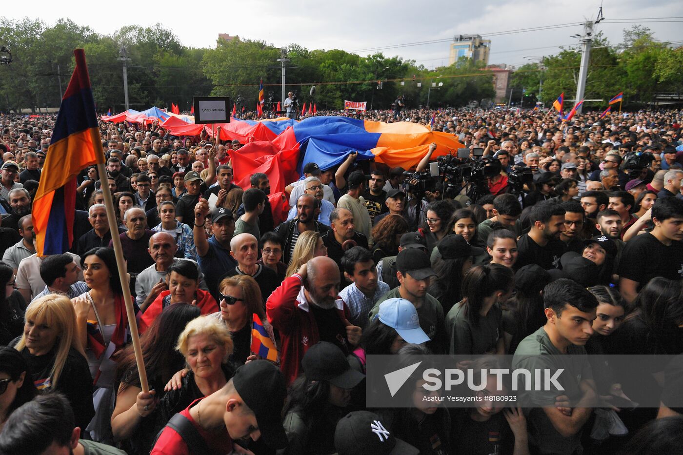 Armenia Opposition Rally