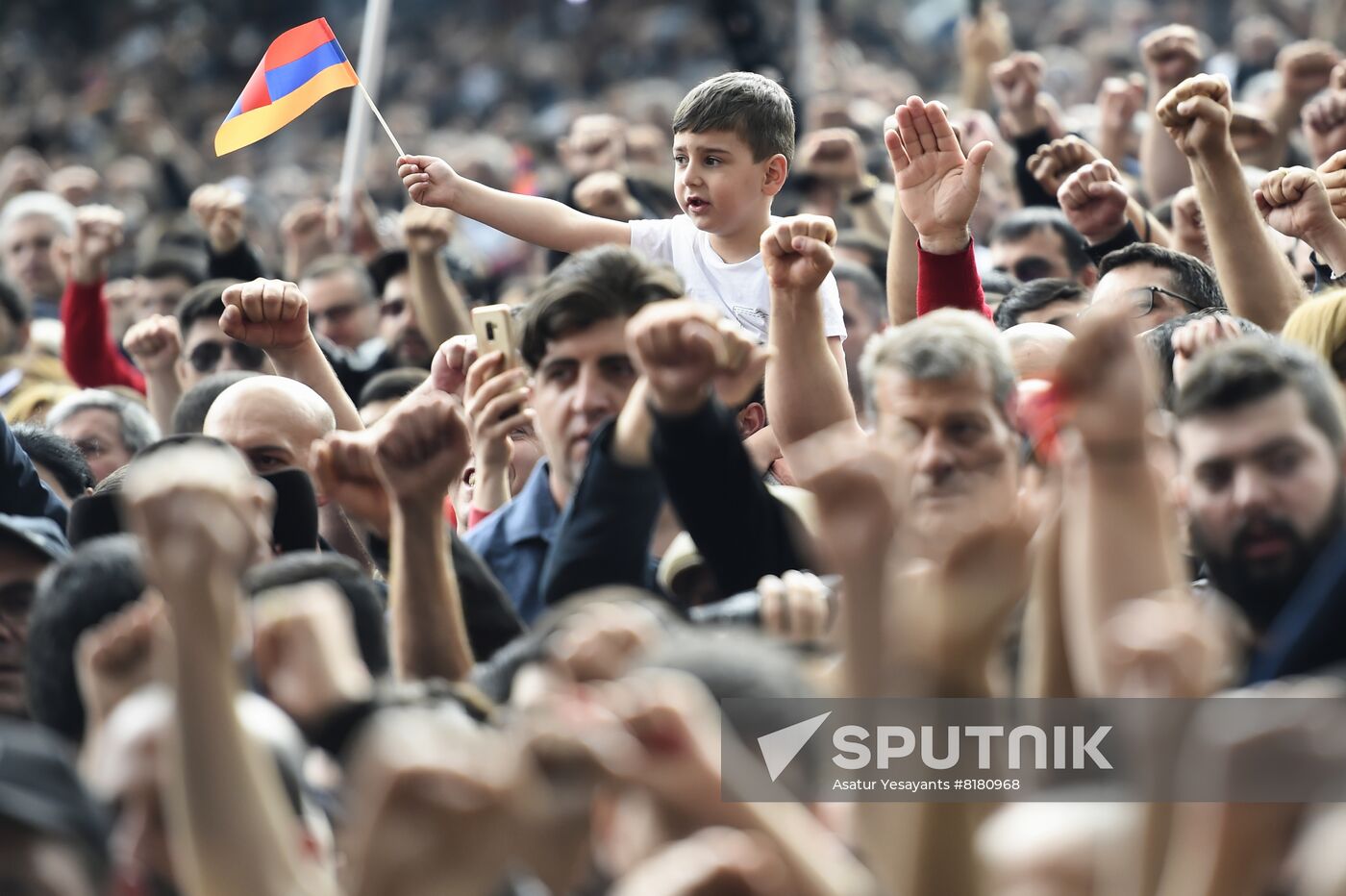 Armenia Opposition Rally