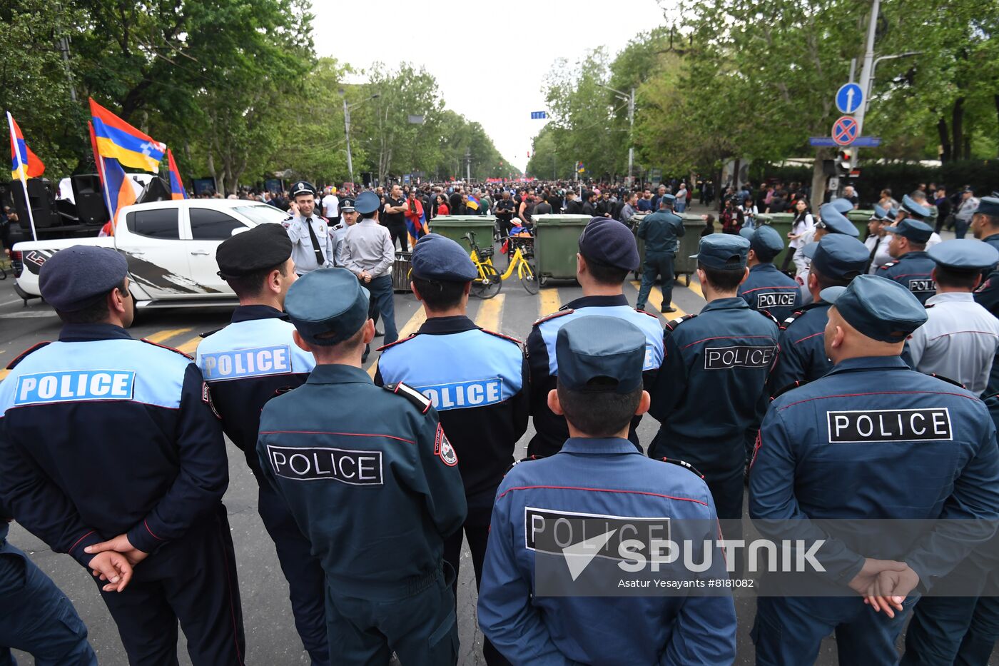 Armenia Opposition Rally