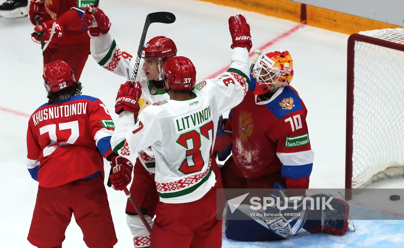 Russia Ice Hockey Friendly Russia - Belarus