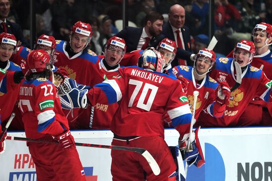 Russia Ice Hockey Friendly Russia - Belarus