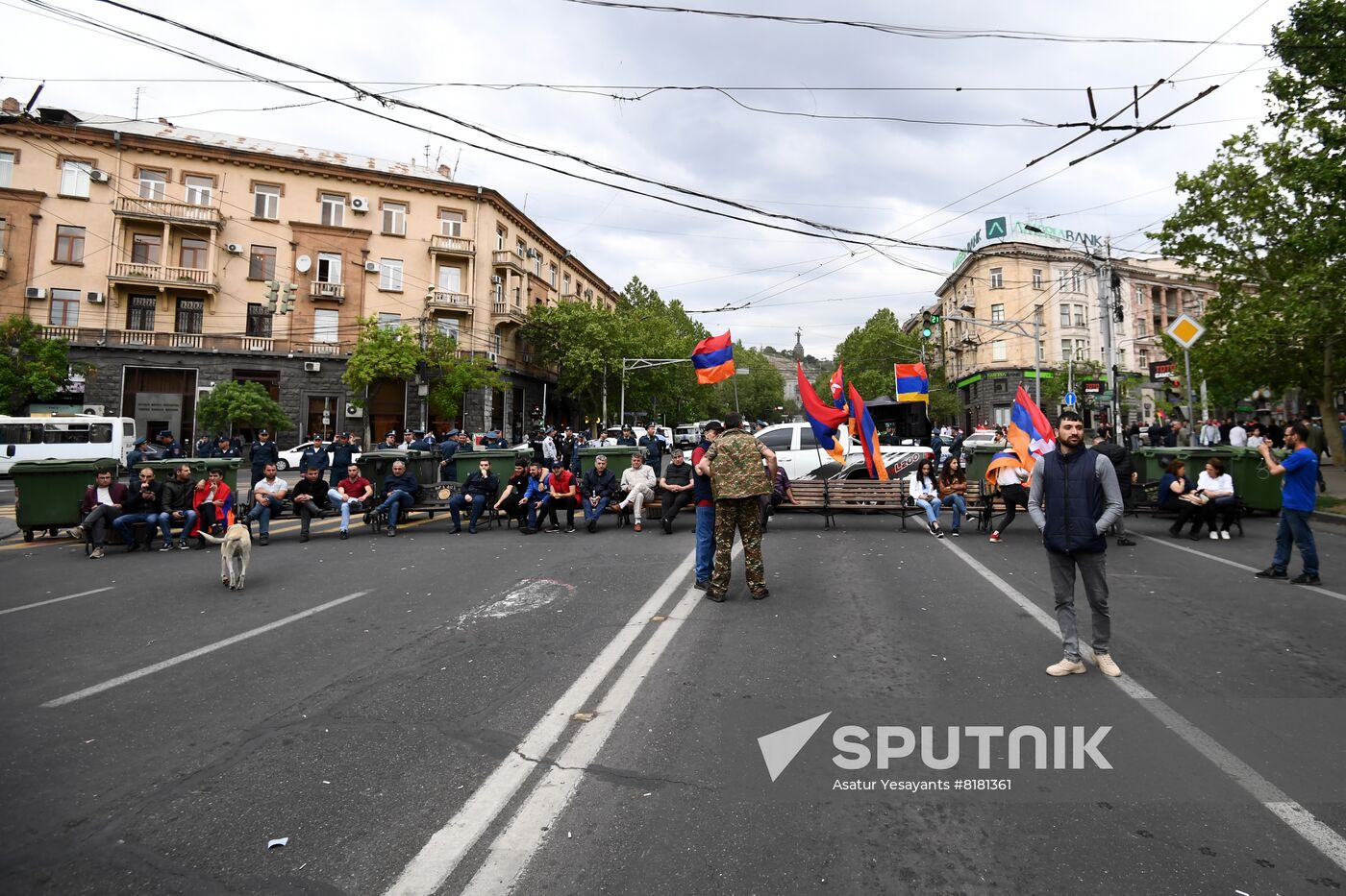 Armenia Opposition Rally