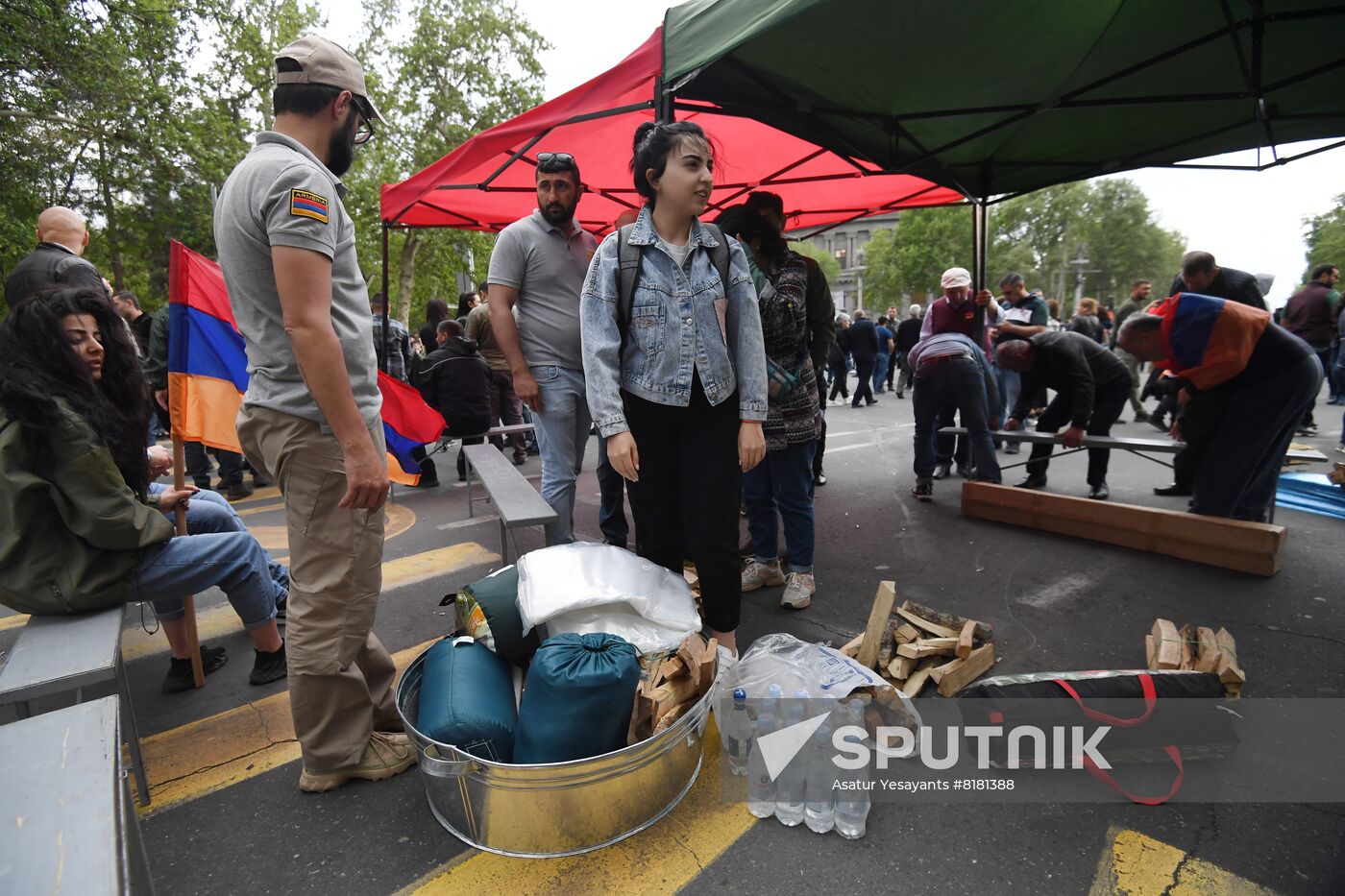 Armenia Opposition Rally