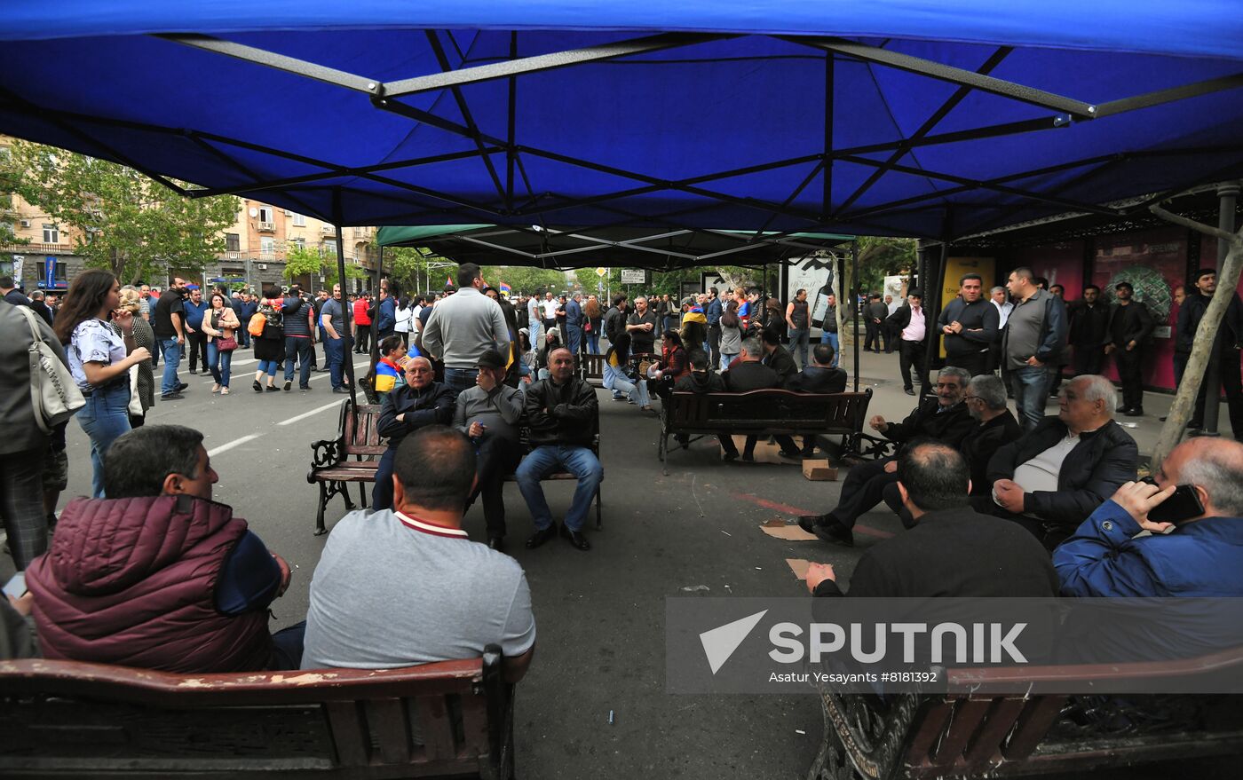 Armenia Opposition Rally