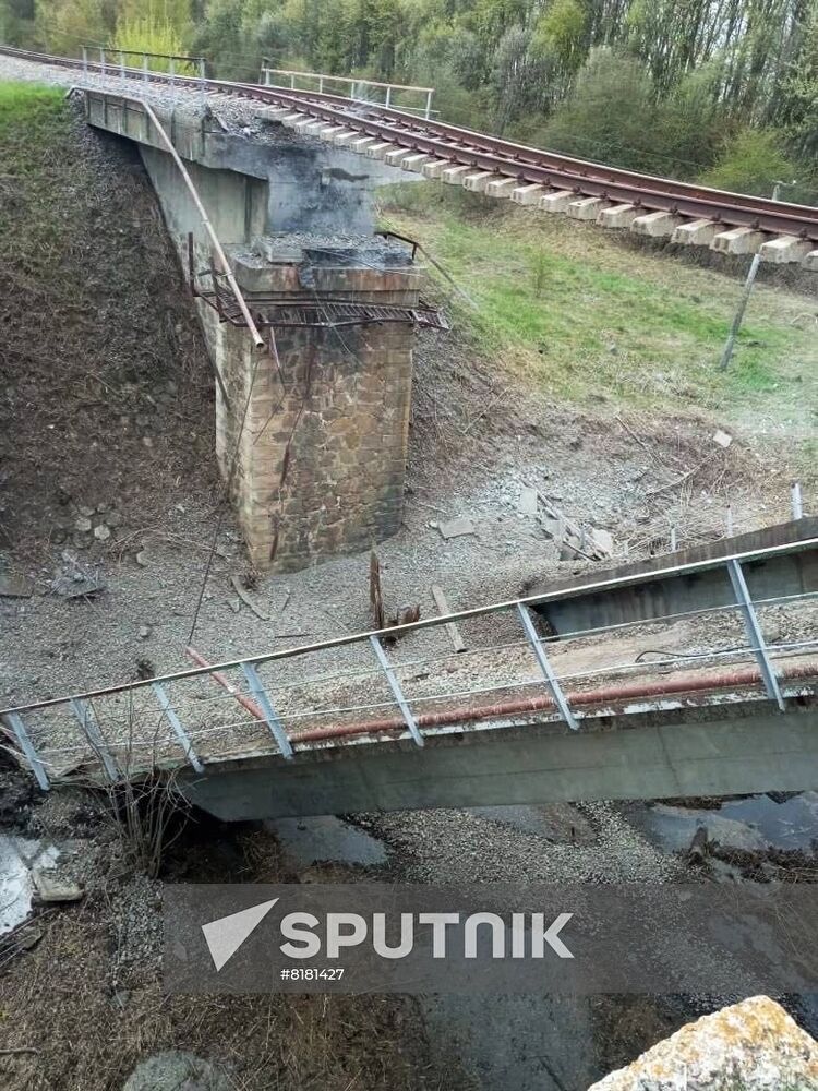 Russia Railway Bridge Collapse