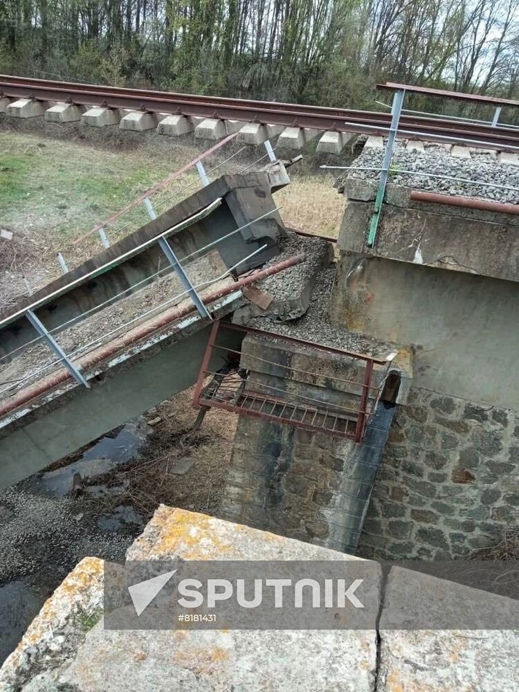 Russia Railway Bridge Collapse