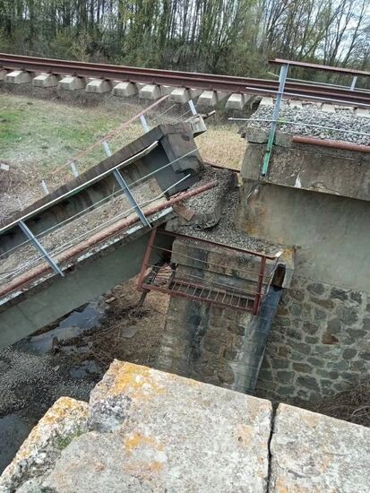 Russia Railway Bridge Collapse