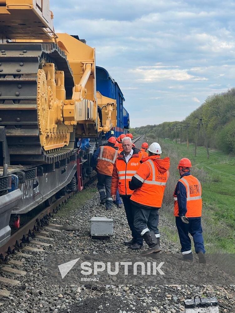 Russia Railway Bridge Collapse