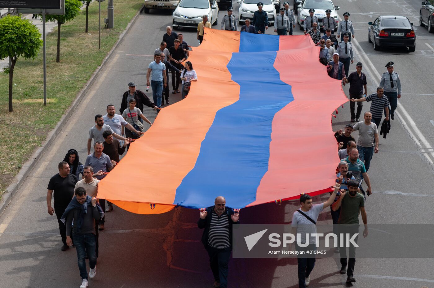 Armenia Opposition Rally