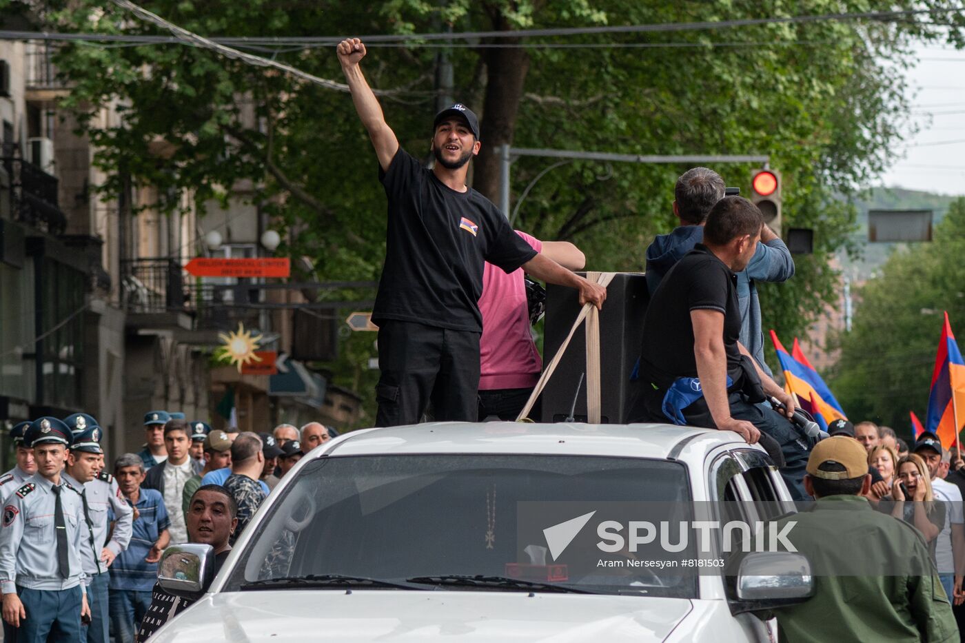 Armenia Opposition Rally