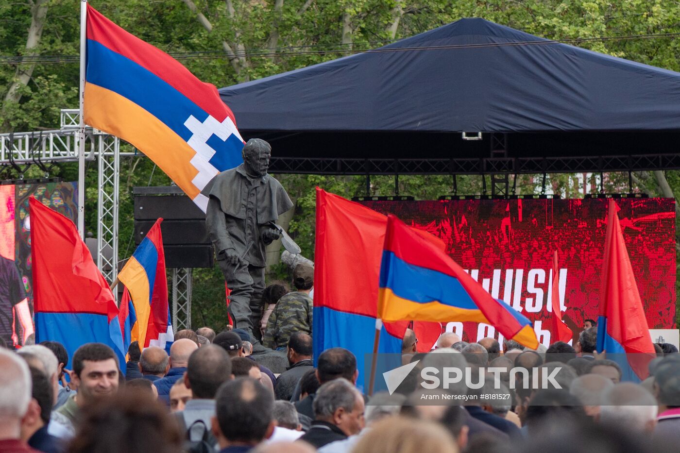 Armenia Opposition Rally