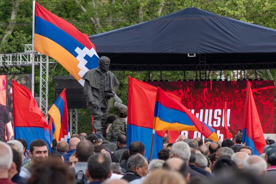 Armenia Opposition Rally