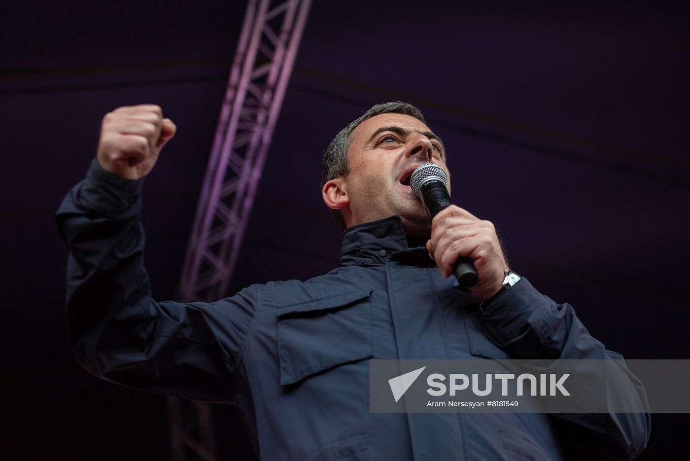 Armenia Opposition Rally