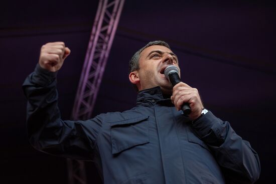 Armenia Opposition Rally