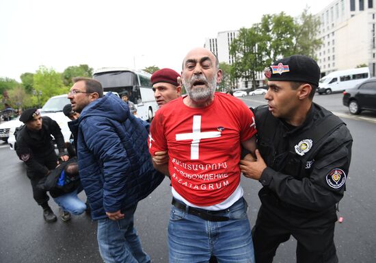 Armenia Opposition Rally