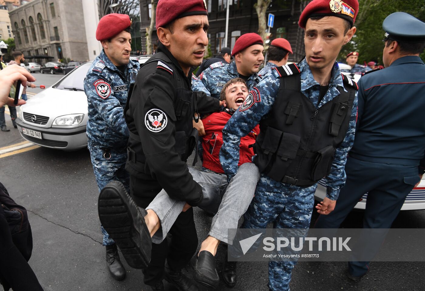 Armenia Opposition Rally
