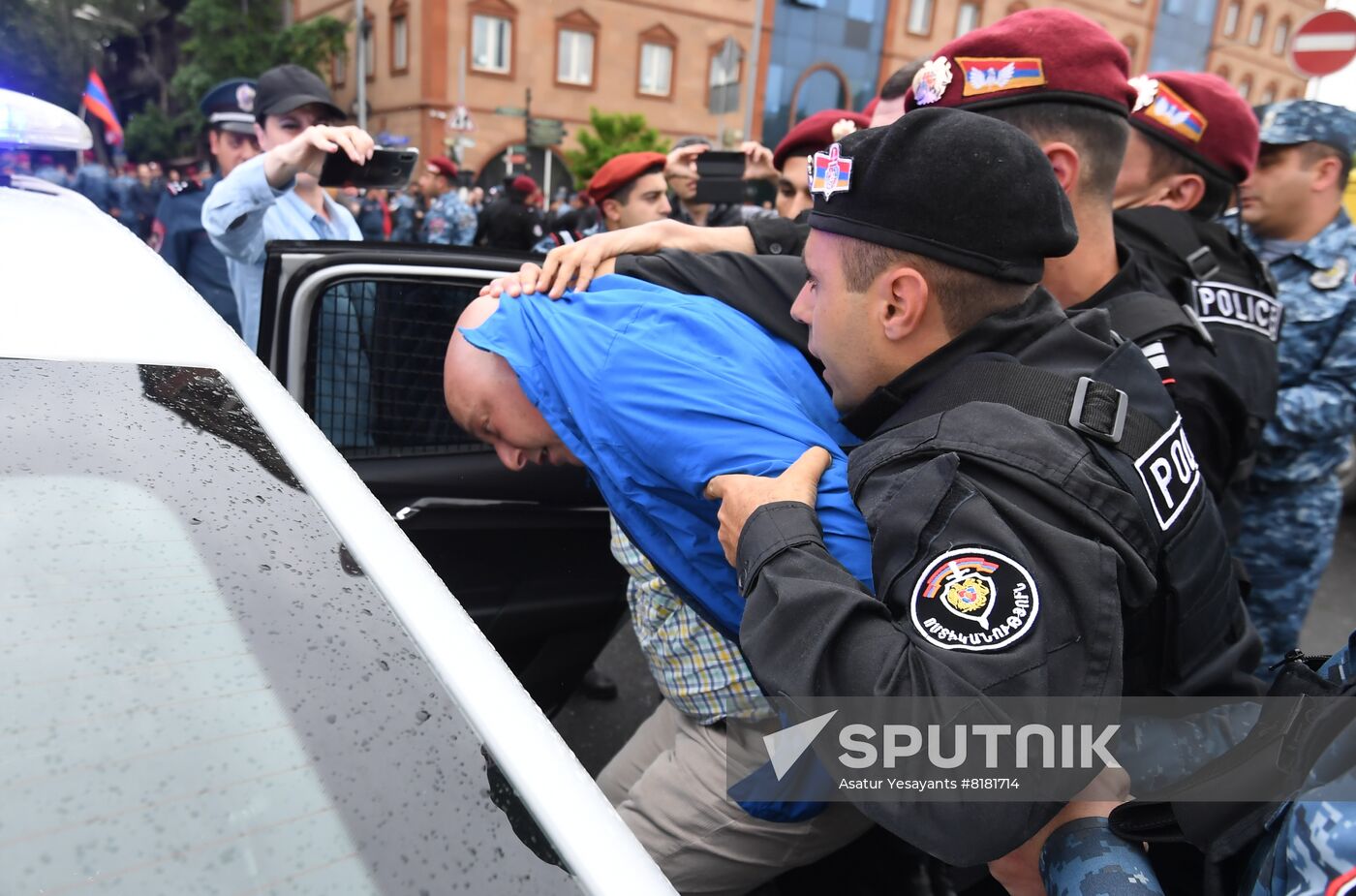 Armenia Opposition Rally