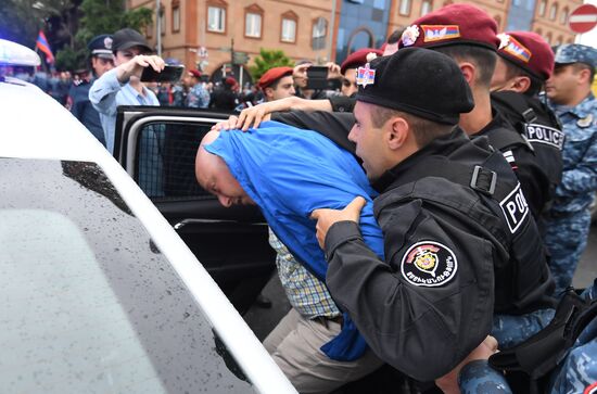 Armenia Opposition Rally