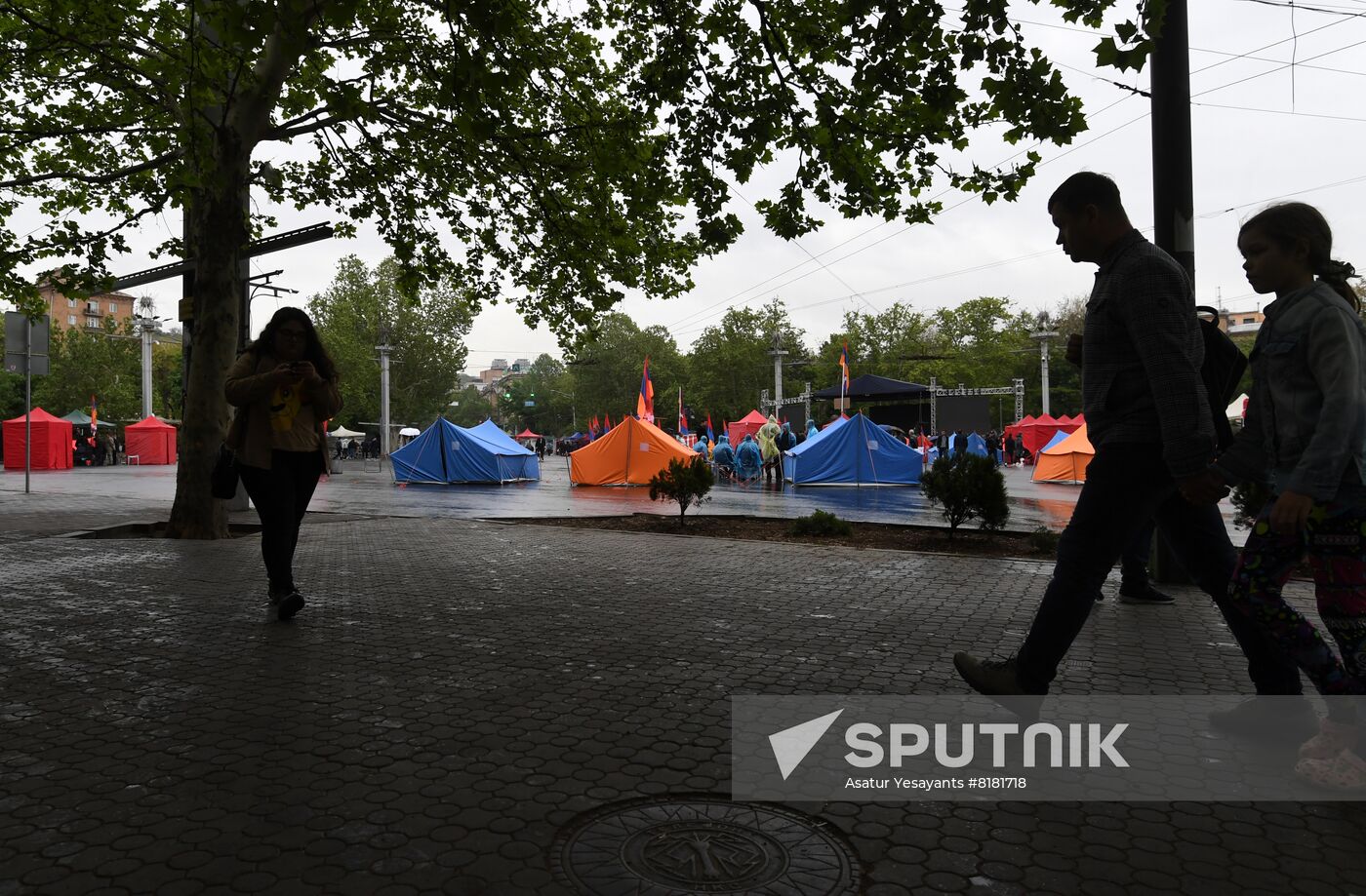Armenia Opposition Rally