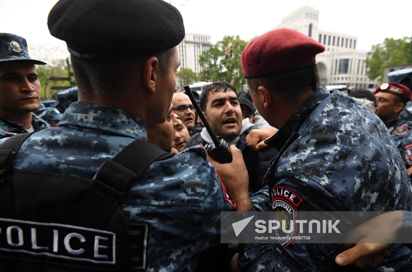 Armenia Opposition Rally