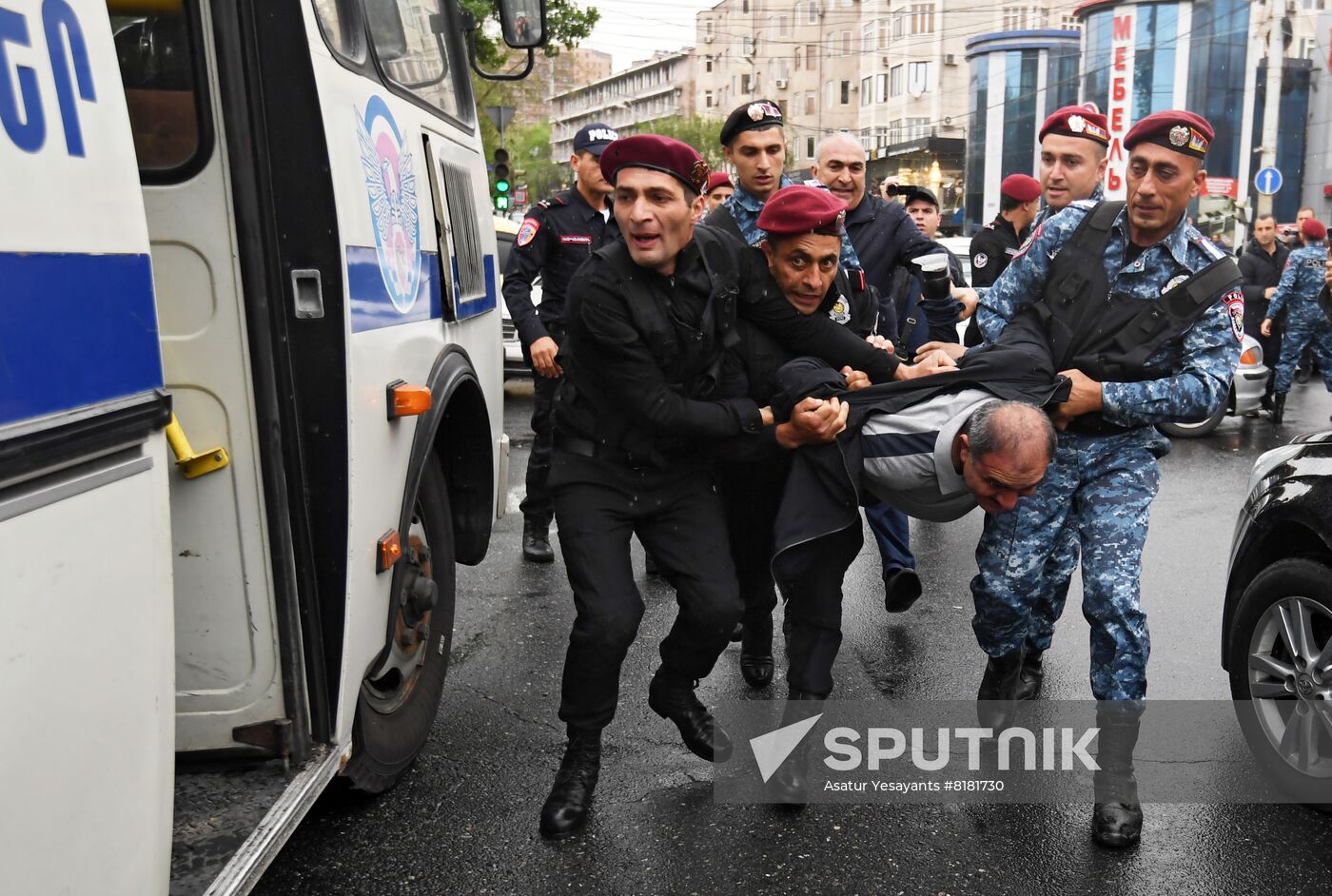 Armenia Opposition Rally