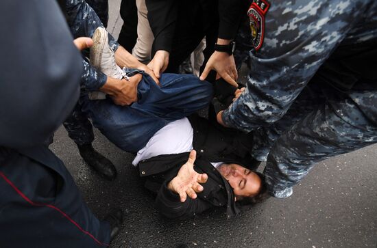 Armenia Opposition Rally