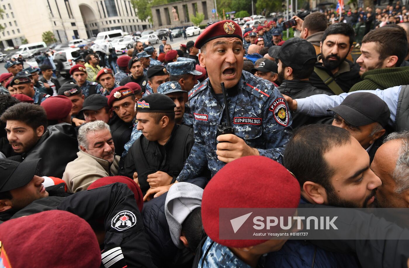 Armenia Opposition Rally