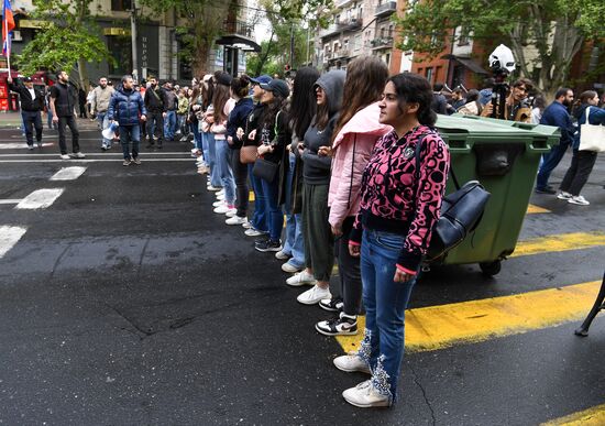 Armenia Opposition Rally
