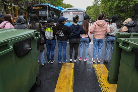 Armenia Opposition Rally